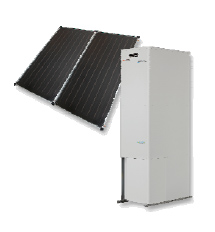 SOLAMO(ソラモ) 集熱器と貯湯ユニット