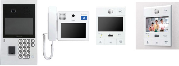 集合住宅インターホンシステム　「VIXUS1Pr（ヴィクサスワンペア）」