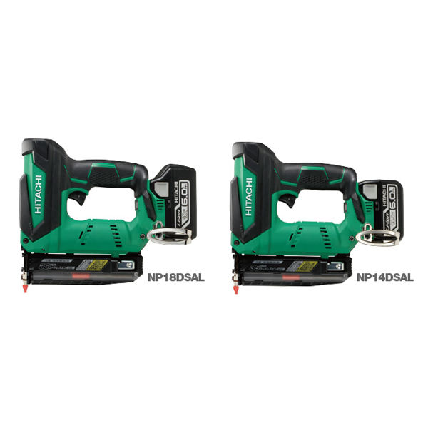 日立工機　コードレスピン釘打機　「NP18DSAL」「NP14DSAL」