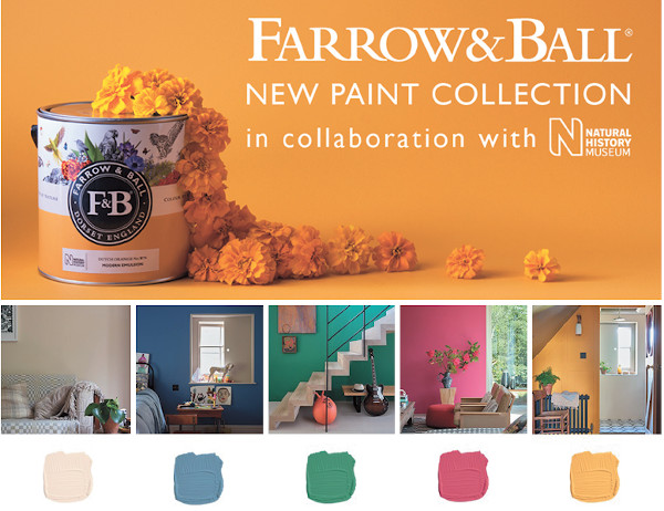 カラーワークス　Farrow＆Ball新色16色