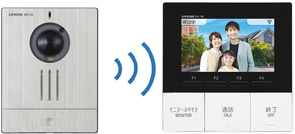 アイホン　ワイヤレステレビドアホン「WR-11」