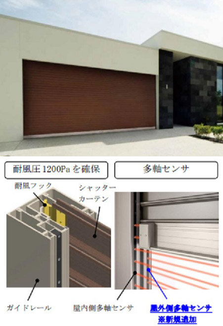 三和シヤッター工業　住宅用ガレージシャッター「エレガノ」