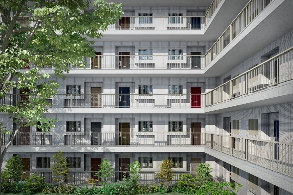 LIXIL　リフォーム用玄関ドア「リシェントマンションドア」