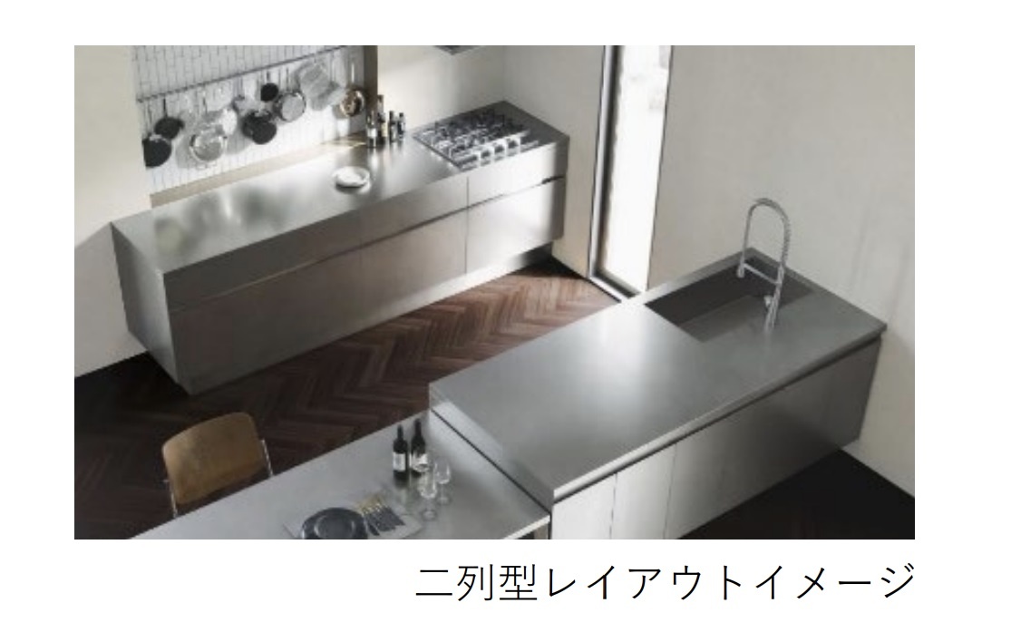 ミラタップ、ステンレスキッチンに新仕様を追加