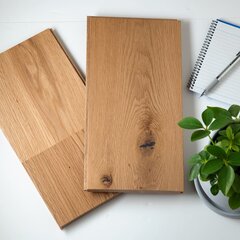 プレイリーホームズ、ナラ（オーク）の幅広フローリング