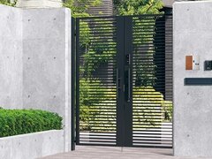 三協立山・三協アルミ社、簡単操作で門扉を施解錠