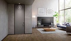  永大産業、モルタル調の室内ドア