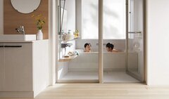 クリナップ、豊富なアイテムから選ぶリビングバス