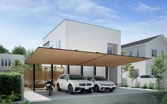  LIXIL、4台以上の駐車が可能