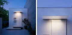 サンワカンパニー、夜間の安心感を高めるLED照明付き庇