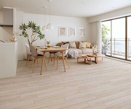 永大産業、マンション直貼り用フローリング