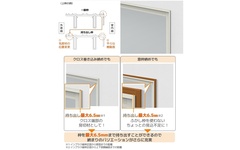 LIXIL、リフォーム内窓に持ち出し枠を追加