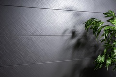 アイジー工業、ヘアライン仕上げの金属外装材
