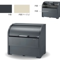 ダイケン、高級感のあるグレーカラーのゴミ収集庫