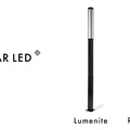 フクビ化学工業、スリム形状のソーラーLED屋外照明灯