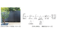 タカショー、低炭素素材配合のフェンス