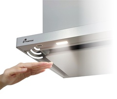 パーパス、タッチレスセンサーライト搭載のレンジフード