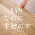 朝日ウッドテック、天然木上貼りフローリング
