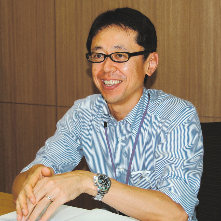 TOTO トイレ空間開発部　 トイレ空間住宅開発グループ グループリーダー 原田　康之さん