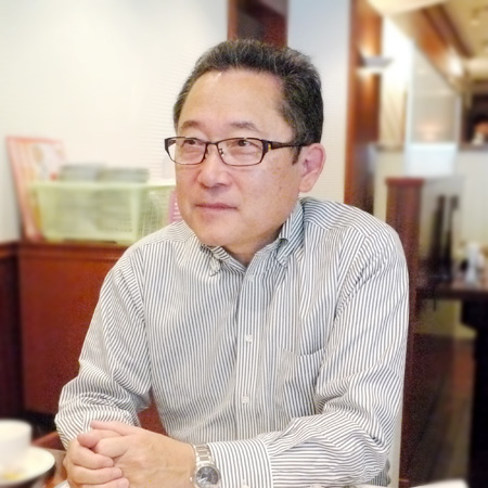 タカショー　高岡伸夫社長