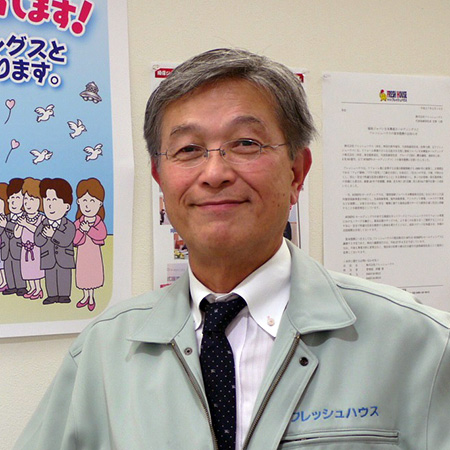 フレッシュハウス　佐野士朗社長