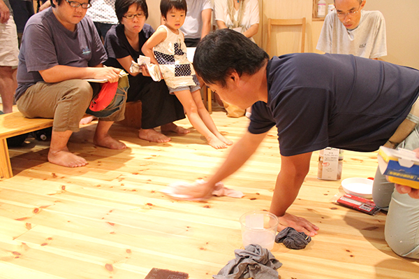 相羽建設「AIBA家づくり学校」の様子