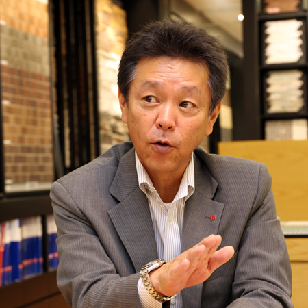 名古屋モザイク工業　早田辰比呂社長