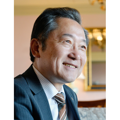 タカショー　高岡伸夫 社長