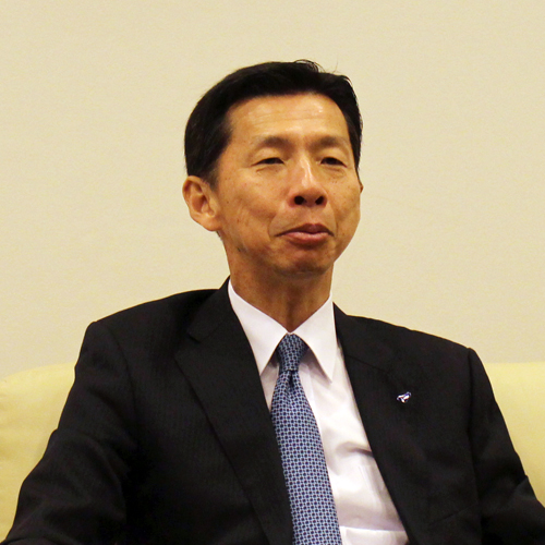 東リ　永嶋元博 社長