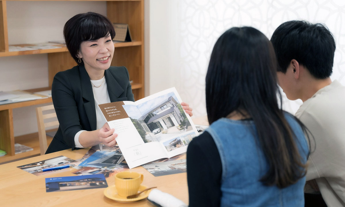 GOEN　住宅購入希望者に、ライフプラン設計を含めて住宅購入先をアドバイスする
