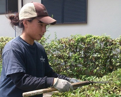 oh庭ya　庭仕事の経験がなくても技術習得が可能