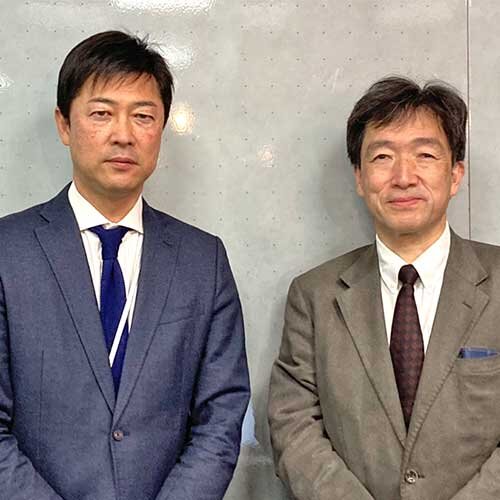 伊藤忠建材 機能流通事業部 開発営業一部営業一課 梶山啓助課長　日本ルーフレジリエンス協会 横井敏昭代表理事