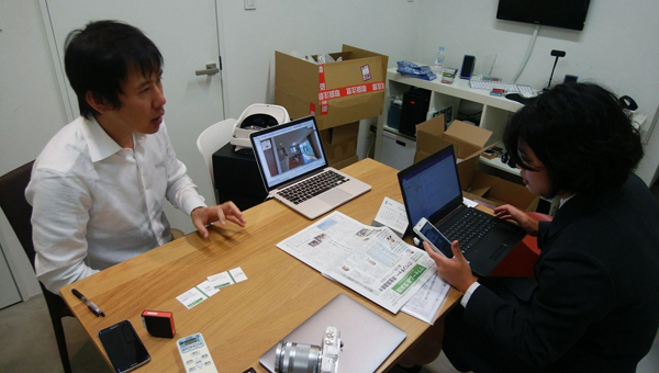 スペースリー　実際にVRを体験させてもらう