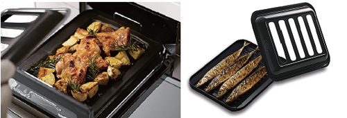 リンナイ　大型サイズでサンマも丸ごと焼ける