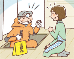 初めての小屋裏・床下点検