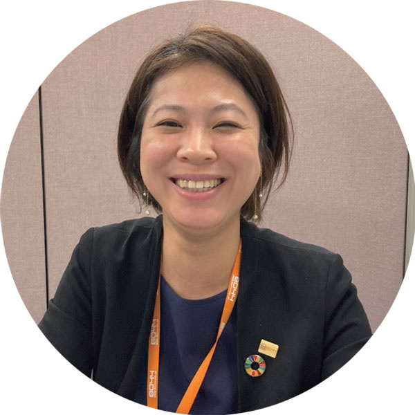 山商リフォームサービス　人事担当　仲宗根直子さん