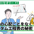 「どんな工事？」「どんな職人？」視覚化◎カスタム◎の工程表だから施主が安心できる