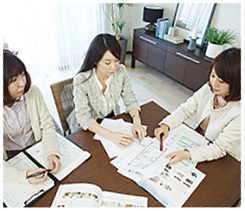 女性の視点でリフォーム案を企画