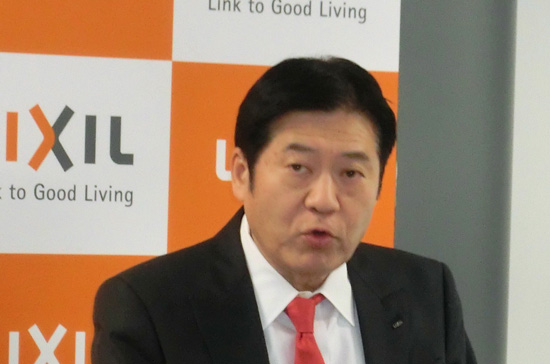 リフォーム比率はまだまだ少ない。4割、5割に持っていきたい」と藤森社長