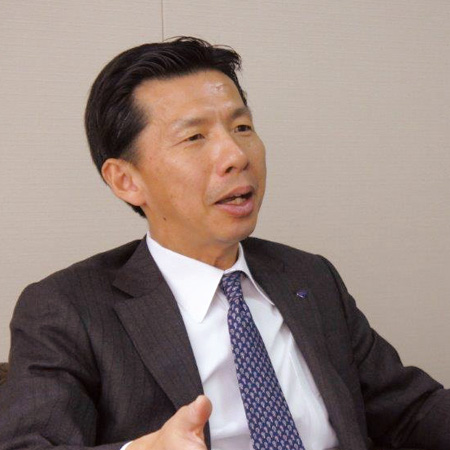 東リ　永嶋元博社長