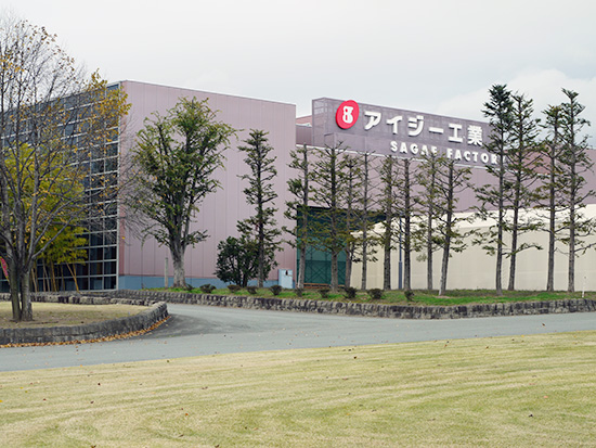 【画像1】約2万㎡の建屋の広さを誇る寒河江工場
