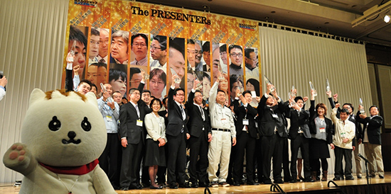 1000人を前に10社がプレゼン　YKK AP