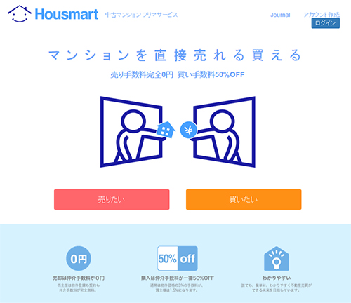 新サイト「Housmart」