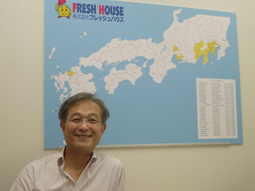 「今期、来期で20店舗は出したい」と話す佐野士朗社長
