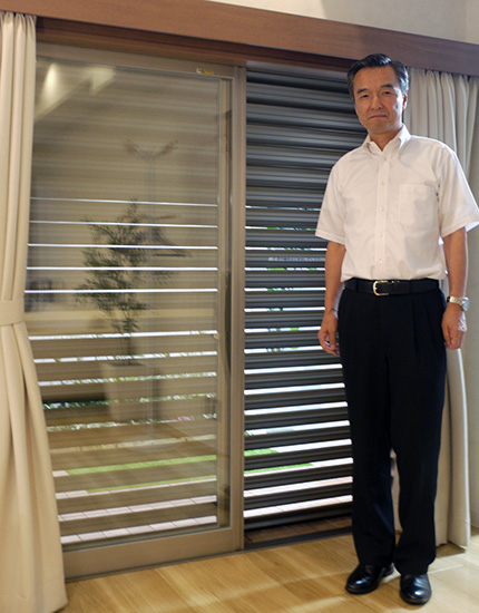 オイレスECO 浜中勝治取締役・ブラインド営業部部長