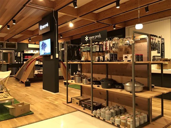 エイダイハウジング　水戸の「スノーピークアーバンアウトドアShop in Shop」