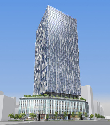 大名古屋ビルヂングは34階建て、高さ174メートル