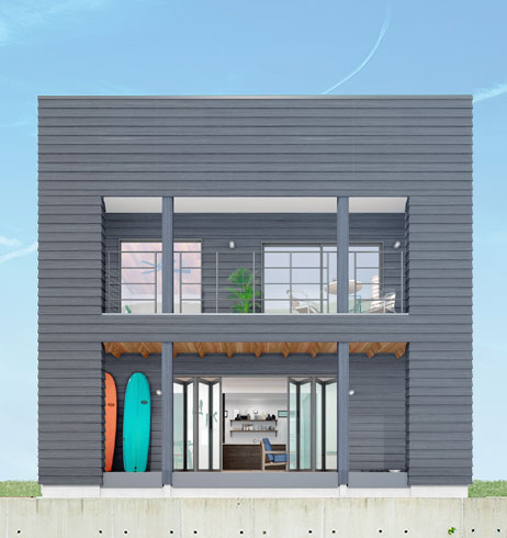 ベツダイとカリフォルニア工務店