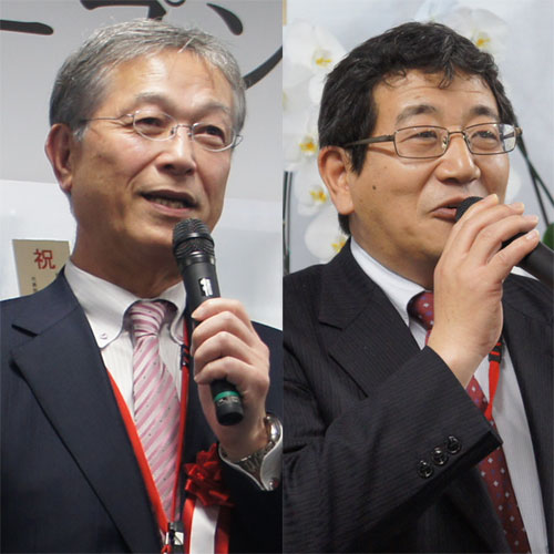 フレッシュハウス　佐野社長と中村常務