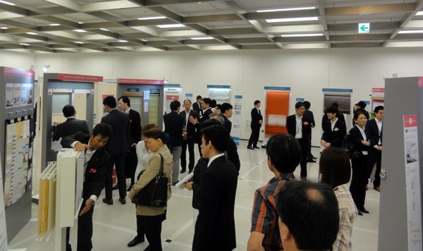 立川ブラインド工業　東京会場の様子